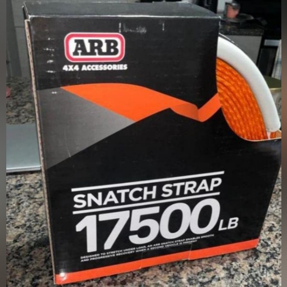 SALE-4x4 Accessories ARB705LB Recovery Snatch Strap Orange 30' x 2 3/8", 17500lb